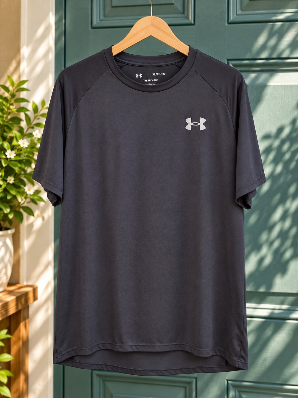 Under Armour Tech Tee 2.0 Men's XL Black Short Sleeve Athletic Shirt 1326413